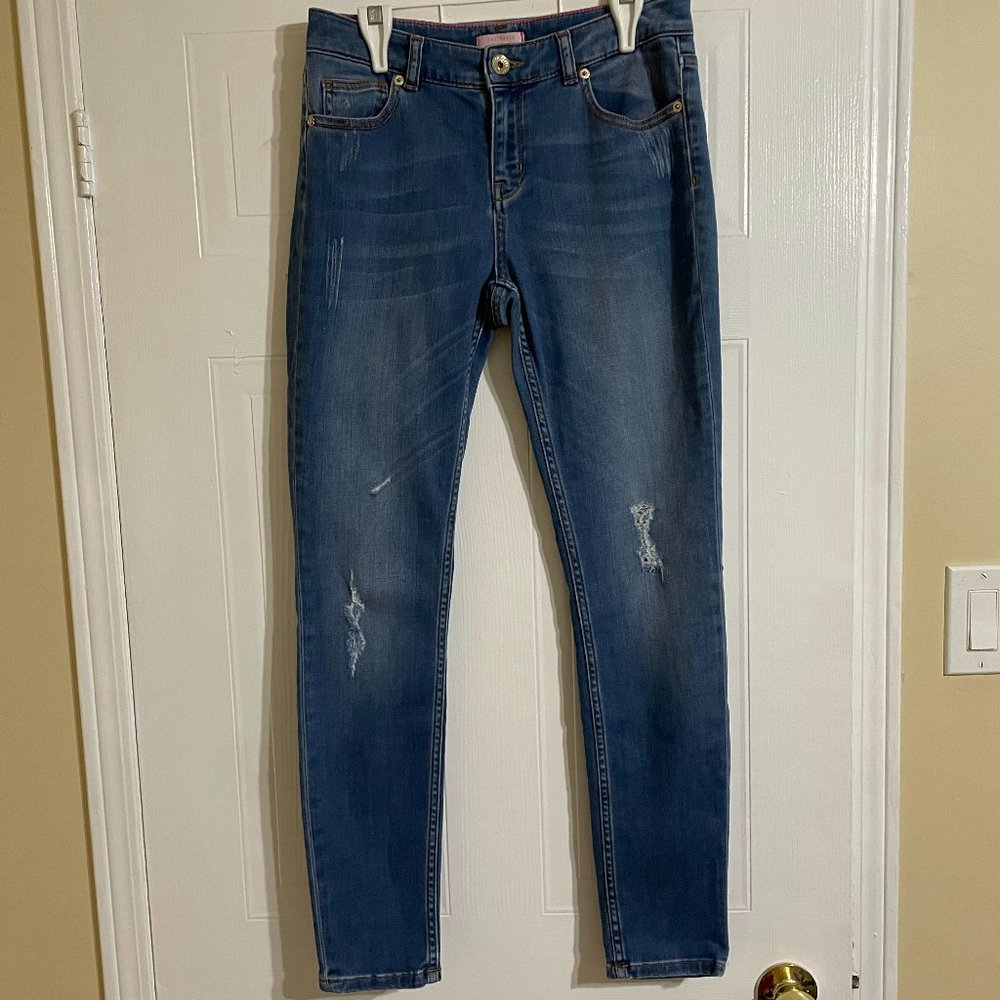 Ted Baker Skinny Distressed Jeans